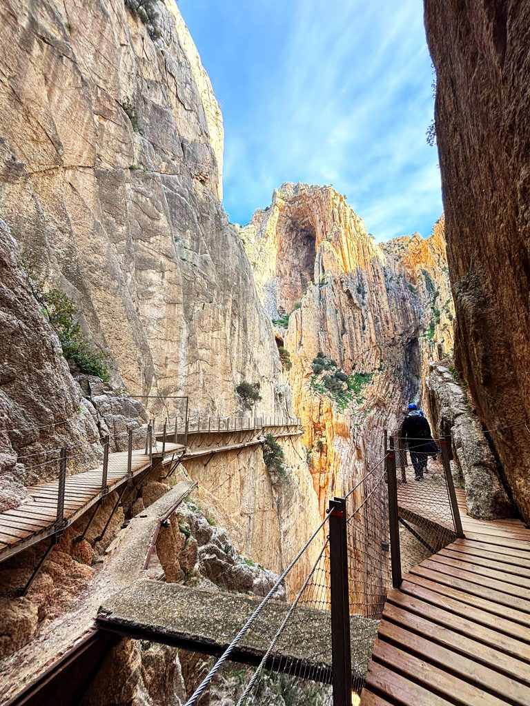 recorrido del caminito del rey con